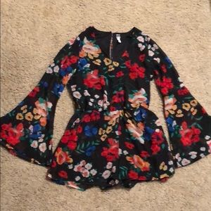 Flower romper